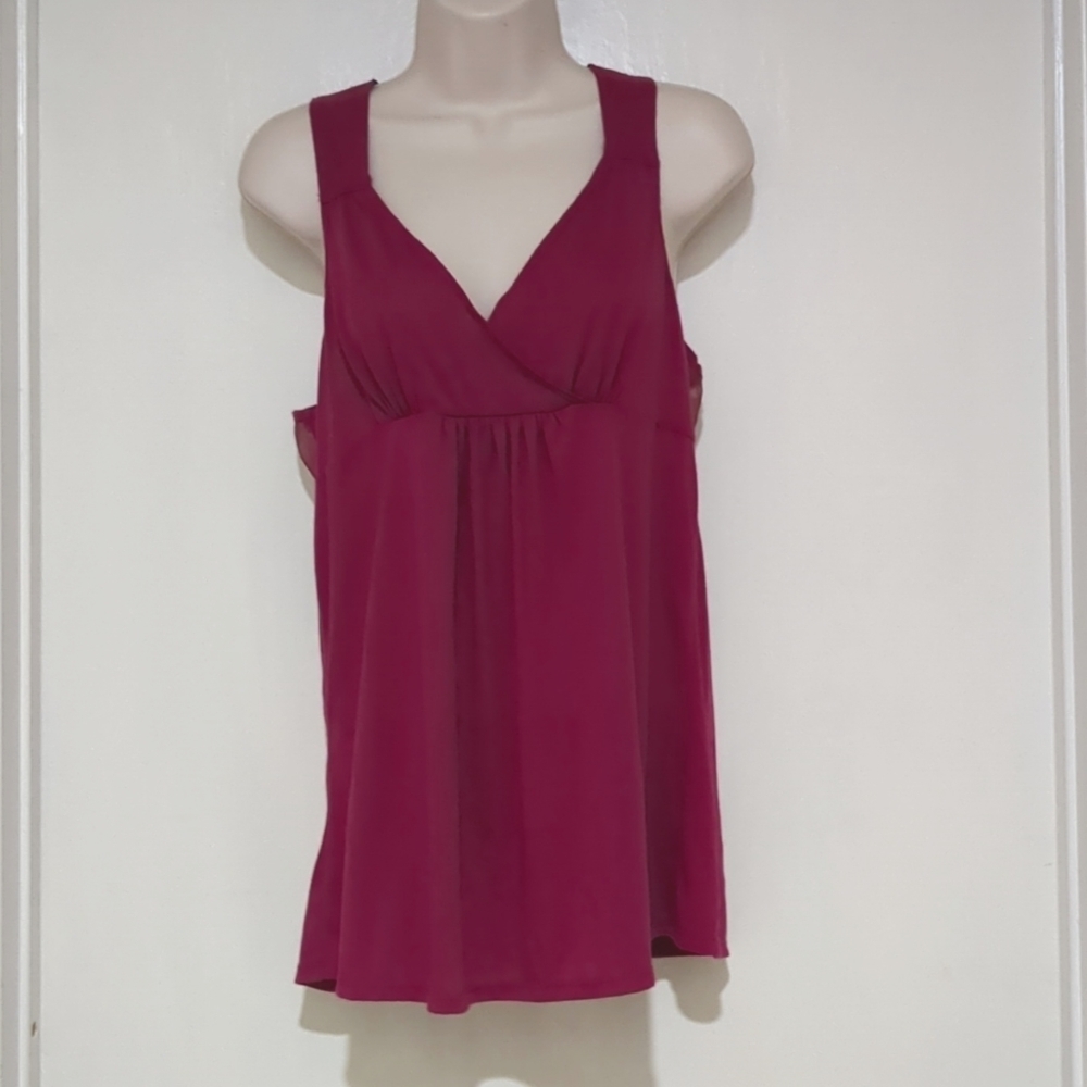 Silence + Noise tank top sleeveless women size L